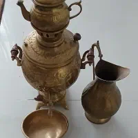 سماور و پاسماوری  جنس برنج شیک