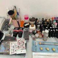 لوازم کاشت ناخن|آرایشی، بهداشتی، درمانی|رباطکریم, رباطکریم|دیوار