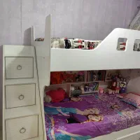 تخت دوطبقه تمام ام دی اف باتشک رویال درجه یک