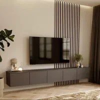 باکس مینیمال تلویزیون به همراه دیوارکوب (طرح لارن)|میز تلویزیون|رشت, حومه رشت|دیوار