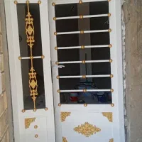 نقاشی ، ساختمان دروپنجره ،رنگ کاری وبتونه کنا