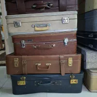 چمدون قدیمی|کلکسیون اشیاء عتیقه|فشاپویه, |دیوار