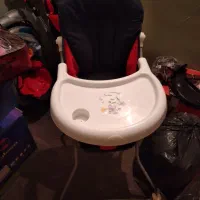 کالسکه در حد نو با روروک با صندلی غذا نو|کالسکه و لوازم جانبی|رفسنجان, |دیوار