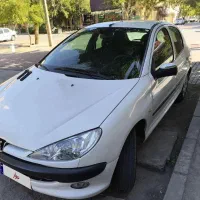 206 تیپ 2 تمیز فقط یک گلگیر