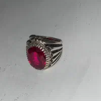 انگشتره نقره سنگ های قیمتی