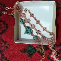 دستبند طلاروس فیروزه|جواهرات|بستان آباد, |دیوار