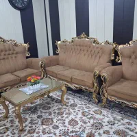 مبل سلطنتی ۷ نفره سالم|مبلمان خانگی و میز عسلی|ایذه, |دیوار