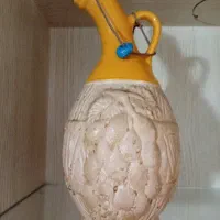 کوزه سفالی آب خوری و دکور سنتی زیبا