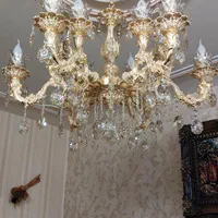 لوستر مهدیس ۱۲ شعله|لوستر و چراغ آویز|تهران, بروجردی|دیوار