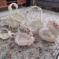 سبد بله برون و عقد و سبد گل