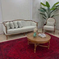 مبل استیل کلاسیک کویین فرانسوی اقساطی کد 91|مبلمان خانگی و میز عسلی|تهران, صاحب الزمان|دیوار