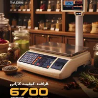 ترازو فروشگاهی رادین مدل6700**نمایندگی رسمی**