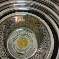 آبکش و لگن استیل|ظروف پخت‌وپز|شیراز, زرگری|دیوار