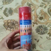 مدادرنگی ۲۴ عدد فابرکاستل استوانه ای