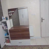 سرویس خواب دو نفره کامل وتمییز|تخت و سرویس خواب|ابریشم, |دیوار