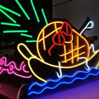 ساخت تخصصی تابلو نئون neon تابلوساز|خدمات پیشه و مهارت|اصفهان, شاهد|دیوار