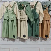 فروش ویژه/ جلیقه سارافون کتان کاغذی