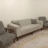 نیم ست راحتی سالم|مبلمان خانگی و میز عسلی|تهران, قنات‌کوثر|دیوار