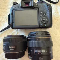 دوربین 800d و لنز