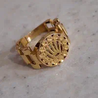 انگشتر طلا طرح رولکس نو