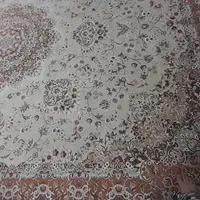 فرش ماشینی کرم گل گلی|فرش|تهران, جمهوری|دیوار