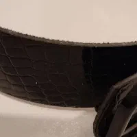 کمربند پهن چرم پوست ماری|کیف، کفش، کمربند|همدان, |دیوار