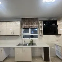 کابینت درجه یک mdf های کلاس با سینک و هود|آب‌چکان و نظم‌دهنده ظروف|تهران, پونک|دیوار