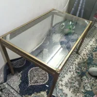 میز نهارخوری شیشه ای