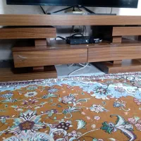 میز تلویزیون چوبی ۴تکه
