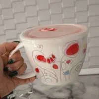 سوپ خوری سوپخوری چینی ظرف دردار ظرف سوپاپ دار
