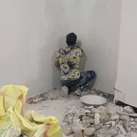 بنای بازسازی لکه گیری گچ بازسازی ساختمان