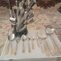 سرویس چنگال و قاشق چاقو