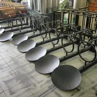 سطل زباله چوبی فلزی پارکی،باغی،رستورانی/ترموود اصل|عمدهفروشی|تهران, ظفر|دیوار