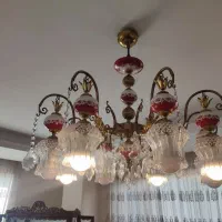۲عدد لوستر آنتیک قدیمی