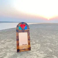 آینه چوبی سنتی دکوراتیو|آینه|دلوار, |دیوار