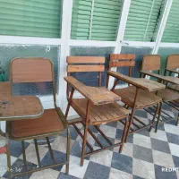 صندلی چوبی (نیمکت تکی)|صندلی و نیمکت|خمینیشهر, |دیوار