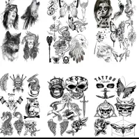 تتو موقت طرح با شما ارسال با ما