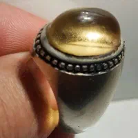 عقیق سرخ پرتقالی یمانی شاهکار استاد میرزا|جواهرات|اهواز, کمپلو شمالی|دیوار