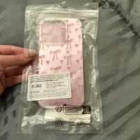 گارد گوشی ایفون ۱۵ پرو رنگ صورتی پلمپ