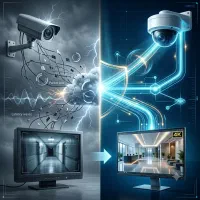 آیپی ثابت/افزایش کیفیت/دوربین مداربسته