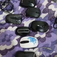 لوازم جانبی یکجا کامپیوتر و کابل وهندزفری وهاب usb