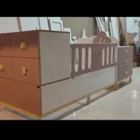سرویس تخت و کمد نوزاد مدل شاخک سرویس کودک شاخک|تخت و سرویس خواب|کرمانشاه, |دیوار