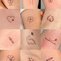 هر نوع تاتو ۵۰۰|خدمات آرایشگری و زیبایی|لنجان, |دیوار