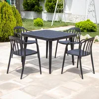 میزوصندلی پلاستیکی آیلار شهرمیز سعید