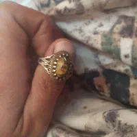 انگشتر چشم ببر اصل نقره عطیقه|جواهرات|بهبهان, |دیوار