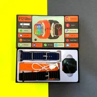 ساعت هوشمند طرح اپل واچ + 3 بند مدل F12 Ultra