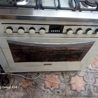 اجاق گاز 5 شعله فر وجوجه گردان|اجاق گاز و لوازم برقی پخت‌وپز|آستانه اشرفیه, |دیوار