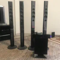 هوم تیاتر به همراه دستگاه دی وی دی بلورِی