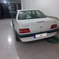 پژو405 SLX موتور TU5  مدل ۹۲  سفید