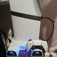 پی اس ۵ پرو و عینک vr و دسته اضافه اسکین دار و فن
